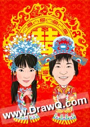 中式婚禮漫畫